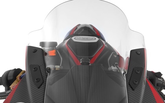 Abdeckung Spiegelaufnahmen TRACKDAY- schwarz - Bild 3