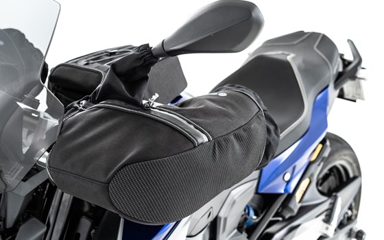 Motorrad Lenkerstulpen - schwarz - Satz - Bild 3