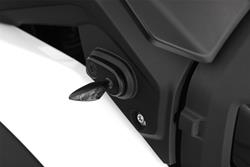 Adapter für Zubehörblinker mit M5 Anschlussgewinde - schwarz - 2 Stück