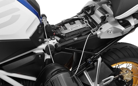 Helm-Diebstahlsicherung HELM-LOCK- silber - Bild 3