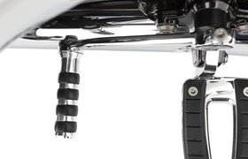 Schalthebelverlängerung für Modelle mit Fußrasten- verchromt