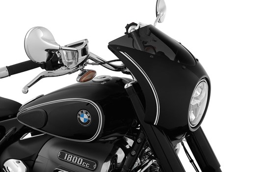 Lampenmaske Rock ’n‘ Roll R 18- Blackstorm Metallic - weiß liniert - Bild 2