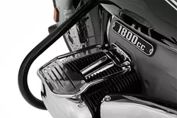 Beinablagen - verchromt - links und rechts Beinablagen - verchromt - links und rechts