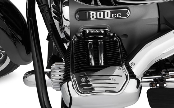 Beinablagen - verchromt - links und rechts - Bild 2