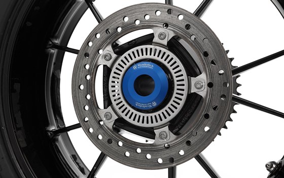 Hinterrad Distanzhülse TRACKDAY - Bremsseite- blau - Bild 2