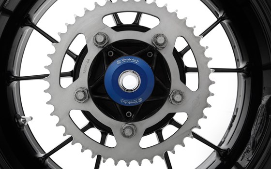 Hinterrad Distanzhülse TRACKDAY - Kettenseite- blau - Bild 2