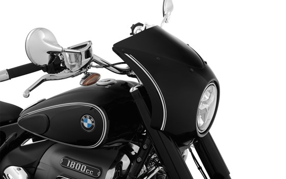 Verkleidungsscheibe SPORT R 18 - schwarz - tief - Bild 1