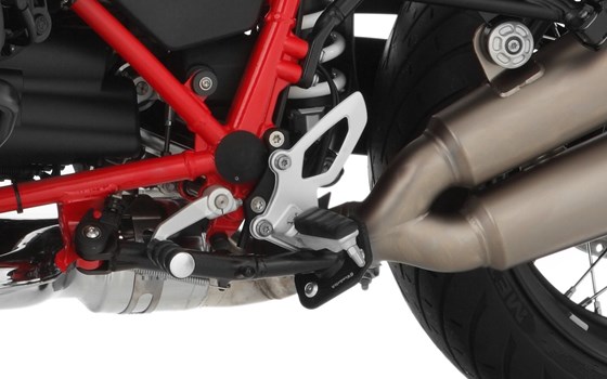 ERGO Fußrastentieferlegung Fahrer- schwarz - Bild 3