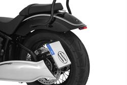 Heckumbau LOW mit Blinkerhalter R 18 - schwarz - M8 Blinker Anschlussgewinde