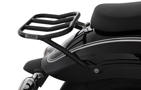 Gepäckträger- schwarz-glänzend