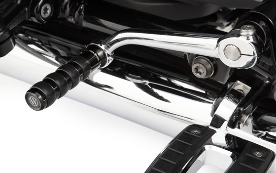 Schalthebelverlängerung für Modelle mit Fußrasten- schwarz - Bild 1