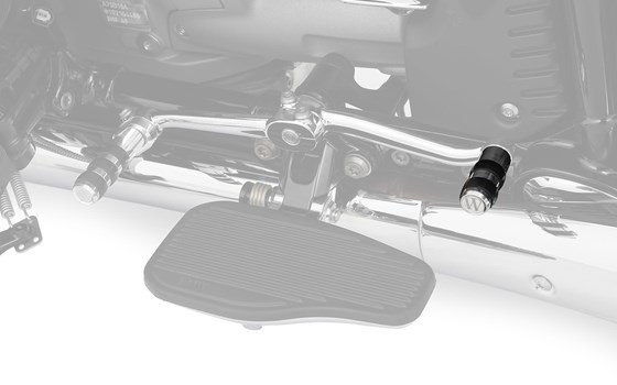 R 18-Schalthebelverlängerung für Modelle mit Trittbrett - poliert - hinten - Bild 1 R 18-Schalthebelverlängerung für Modelle mit Trittbrett - poliert - hinten - Bild 1