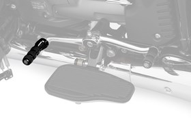 R 18-Schalthebelverlängerung für Modelle mit Trittbrett - schwarz - vorne R 18-Schalthebelverlängerung für Modelle mit Trittbrett - schwarz - vorne