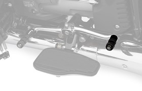 R 18-Schalthebelverlängerung für Modelle mit Trittbrett - schwarz - hinten R 18-Schalthebelverlängerung für Modelle mit Trittbrett - schwarz - hinten