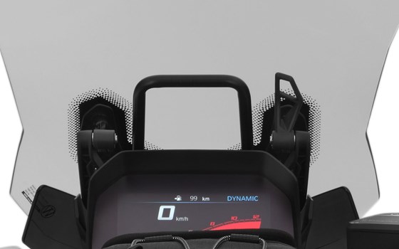 Geräteträger Universal F 900 XR- schwarz - Bild 1