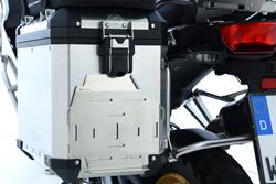 Koffer-Rack - silber - links