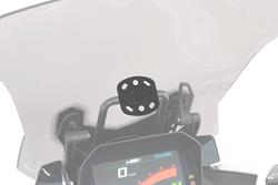 Navihalter für Geräteträger 12mm Rundrohr- schwarz