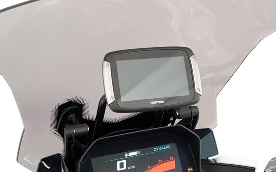 Navihalter für Geräteträger 12mm Rundrohr- schwarz - Bild 3