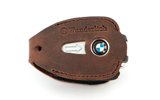 R 18 Schlüsselmäppchen - braun - Echtleder - Bild 1