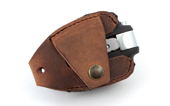 R 18 Schlüsselmäppchen - braun - Echtleder - Bild 2 R 18 Schlüsselmäppchen - braun - Echtleder - Bild 2