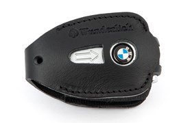 R 18 Schlüsselmäppchen - schwarz - Echtleder R 18 Schlüsselmäppchen - schwarz - Echtleder