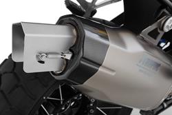 Auspuffdeflektor GONZZOO für Sportschalldämpfer Akrapovic- Edelstahl