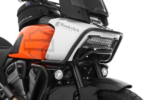 Verkleidungsschutzbügel EXTREME Pan America 1250 - schwarz - Zur Montage mit Wunderlich Motorschutzbügel - Bild 1 Verkleidungsschutzbügel EXTREME Pan America 1250 - schwarz - Zur Montage mit Wunderlich Motorschutzbügel - Bild 1