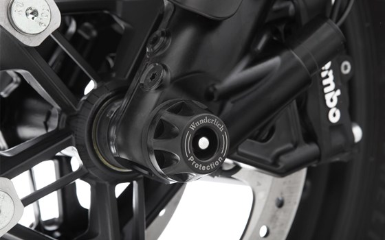 Achs-Schutzpads DOUBLESHOCK - schwarz - vorne - Bild 2