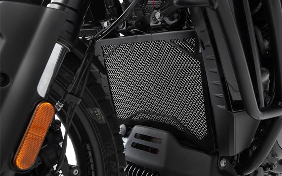 Wasserkühlerschutz EXTREME Pan America 1250- schwarz - Bild 2