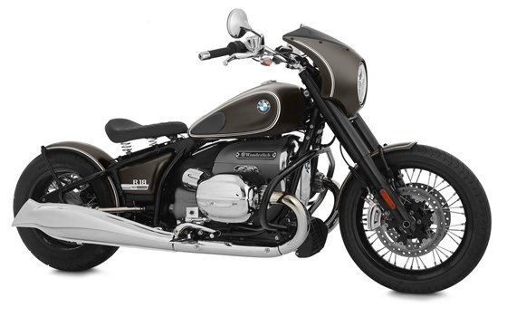 Lampenmaske Rock ’n‘ Roll R 18- Manhattan metallic matt - weiß liniert - Bild 1