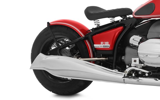 Heckfender RockBob- marsrot metallic - weiß liniert - Bild 1 Heckfender RockBob- marsrot metallic - weiß liniert - Bild 1