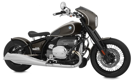 Heckfender RockBob- Manhattan metallic matt - weiß liniert - Bild 1