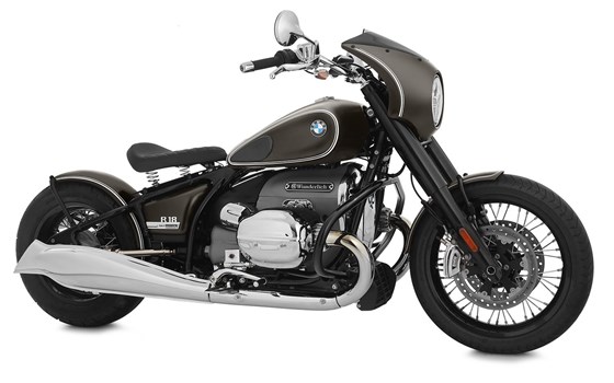 Frontfender RockBob- Manhattan metallic matt - weiß liniert - Bild 2