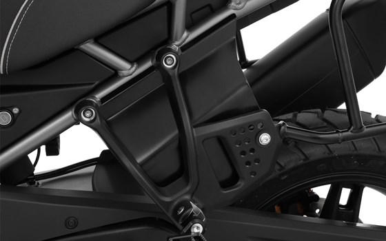 Sozius-Spritzschutz- schwarz - Bild 1