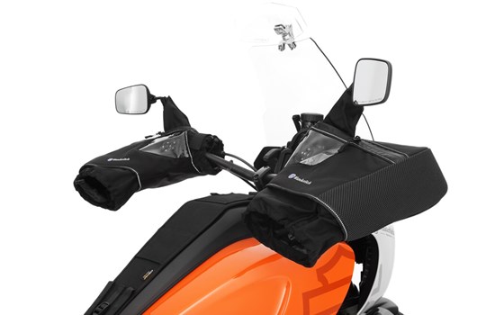 Motorrad Lenkerstulpen- schwarz - Bild 2