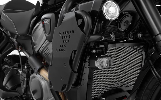 Verkleidungsschutz für Original Motorschutzbügel Pan Americ- schwarz - Bild 2