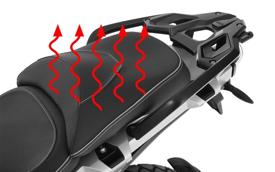 Beifahrer Sitzbank AKTIVKOMFORT mit Sitzheizung Smart Plug - schwarz - Standard - Bild 1