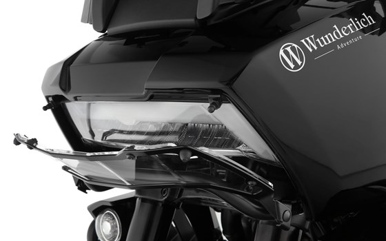 Scheinwerferschutz klappbar CLEAR - Bild 2
