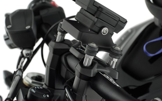 Spezialschrauben für Lenkererhöhung mit Navi- silber - Bild 1