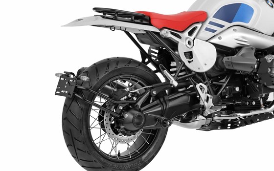 Blinkerhalterung für breite Kennzeichen und originale Blink - schwarz - 220mm - Bild 3