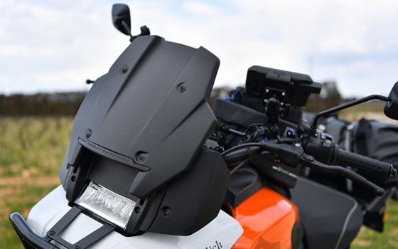 Windschild FLOWJET- schwarz - Bild 1