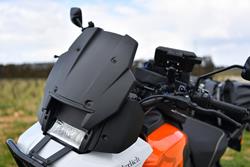 Windschild FLOWJET- schwarz