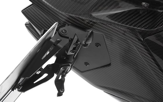 Blinker Halterung für Zubehörblinker - schwarz - M5 Blinker Anschlussgewinde - Bild 3