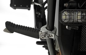 Schutzbügelrasten - silber - links und rechts