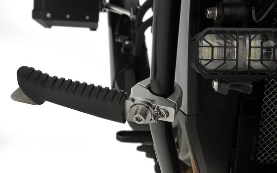 Schutzbügelrasten - silber - links und rechts - Bild 1