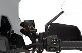 Bremsflüssigkeitsbehälter Schutz Pan America 1250 - schwarz - vorne