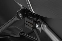 Bremsflüssigkeitsbehälter Schutz - schwarz - hinten