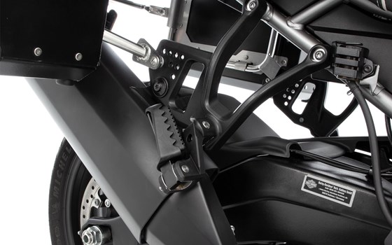 Beifahrerrastentieferlegung- schwarz - Bild 2