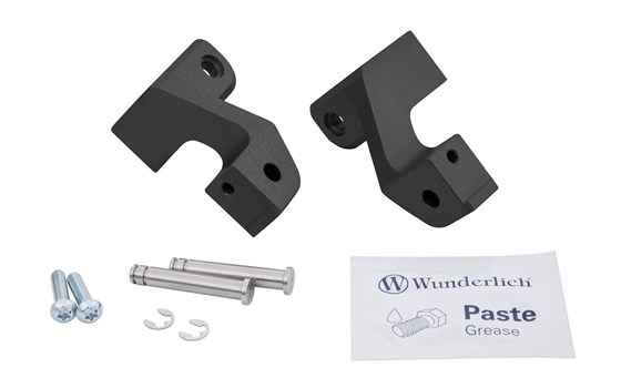 Beifahrerrastenverlegung- schwarz - Bild 3