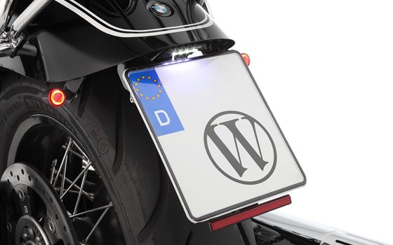 Heckumbau PURE mit Blinkerhalter R 18 - schwarz - M8 Blinker Anschlussgewinde - Bild 1 Heckumbau PURE mit Blinkerhalter R 18 - schwarz - M8 Blinker Anschlussgewinde - Bild 1